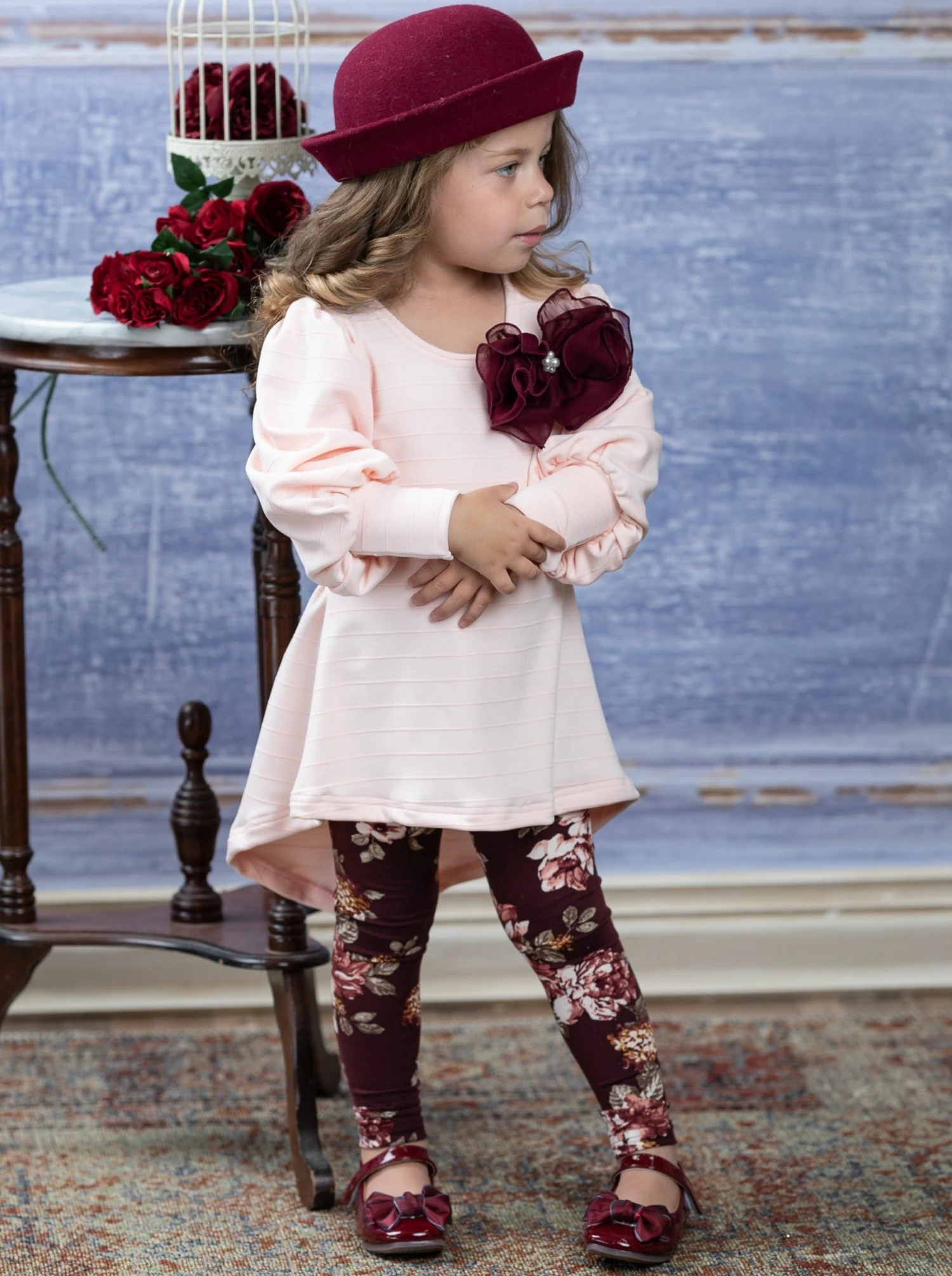 Sweet Thalia Tunic & Floral Legging Set 4 Sweet Thalia Tunic & Floral Legging Set - Image 4