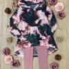 Tie Dye Julitza Hi-Lo Hoodie Legging Set