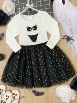If You've Got It, Haunt It Sparkle Tutu Dress -Kid's Apparel Sales GHDRB009 Black scaled