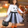 Jackie-Lantern Tutu Skirt Set