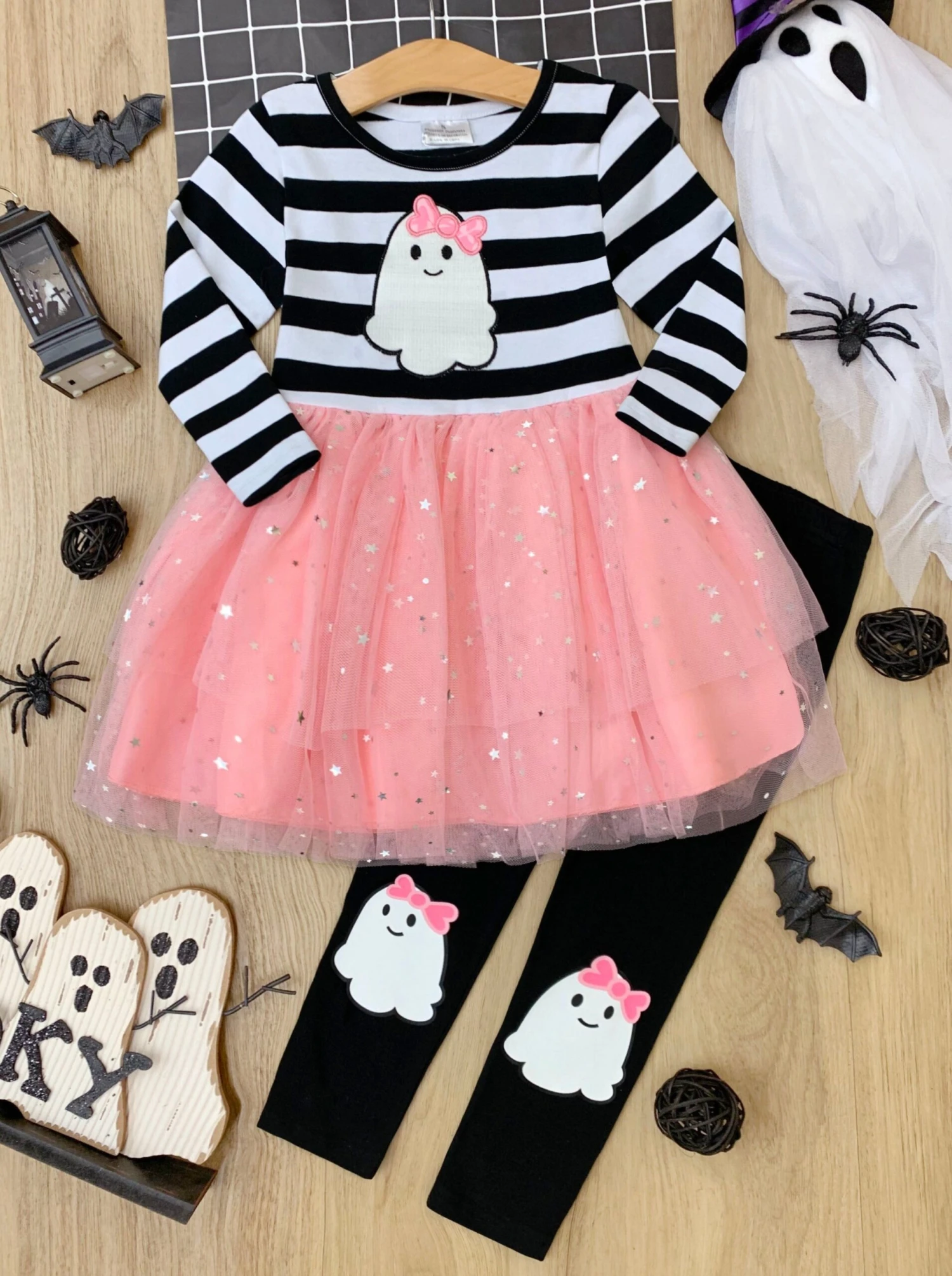 Girly Ghouls Tutu Tunic & Legging Set 3 Girly Ghouls Tutu Tunic & Legging Set - Image 3
