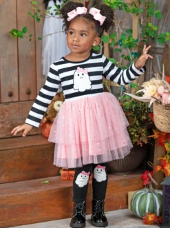 Girly Ghouls Tutu Tunic & Legging Set