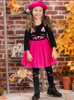 Cat-alog Cutie Tutu Tunic & Legging Set