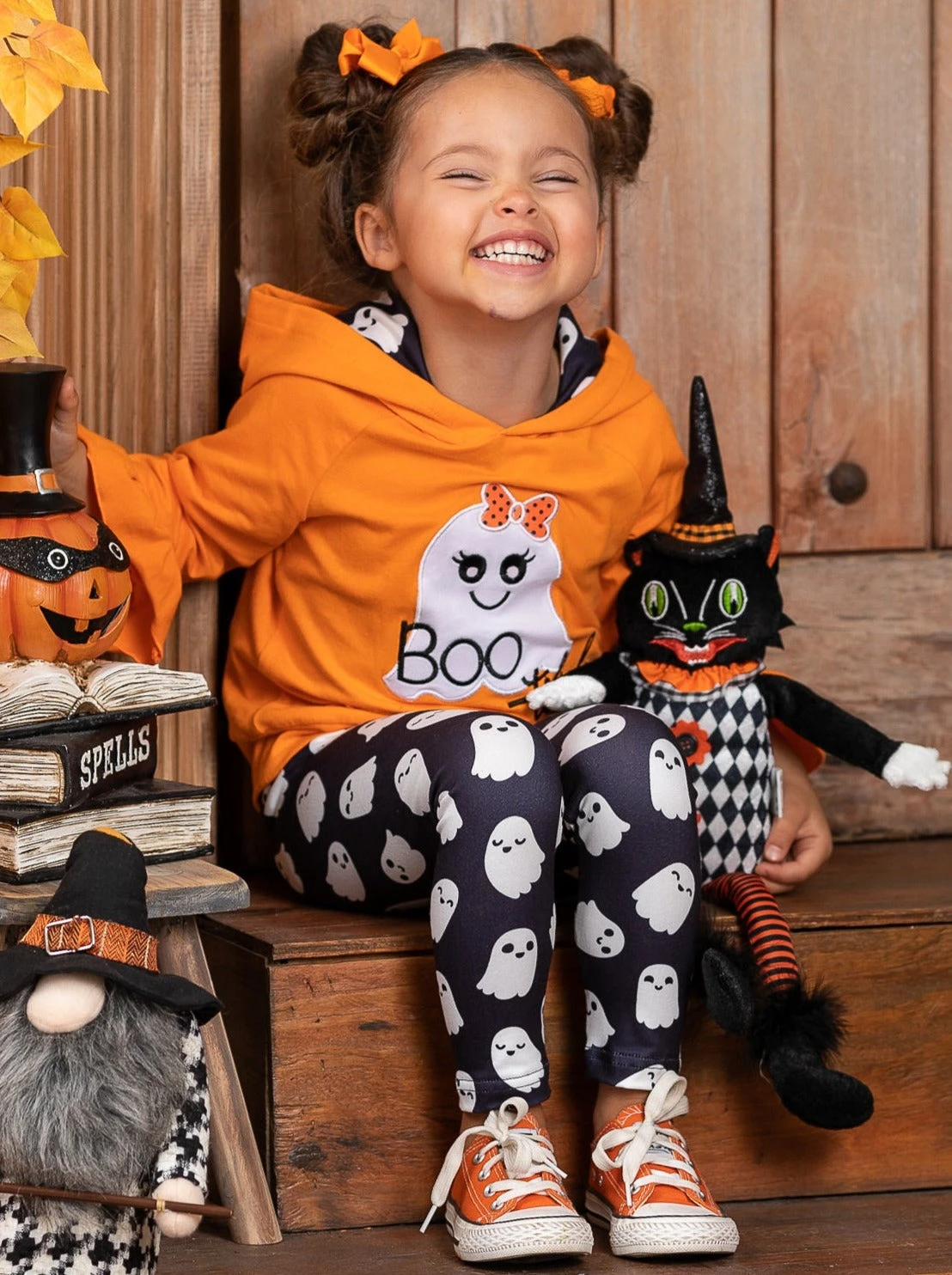 Boo-tiful Hoodie Sweater & Legging Set 1 Boo-tiful Hoodie Sweater & Legging Set
