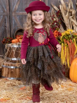 Pretty Plumage Tiered Tutu Dress