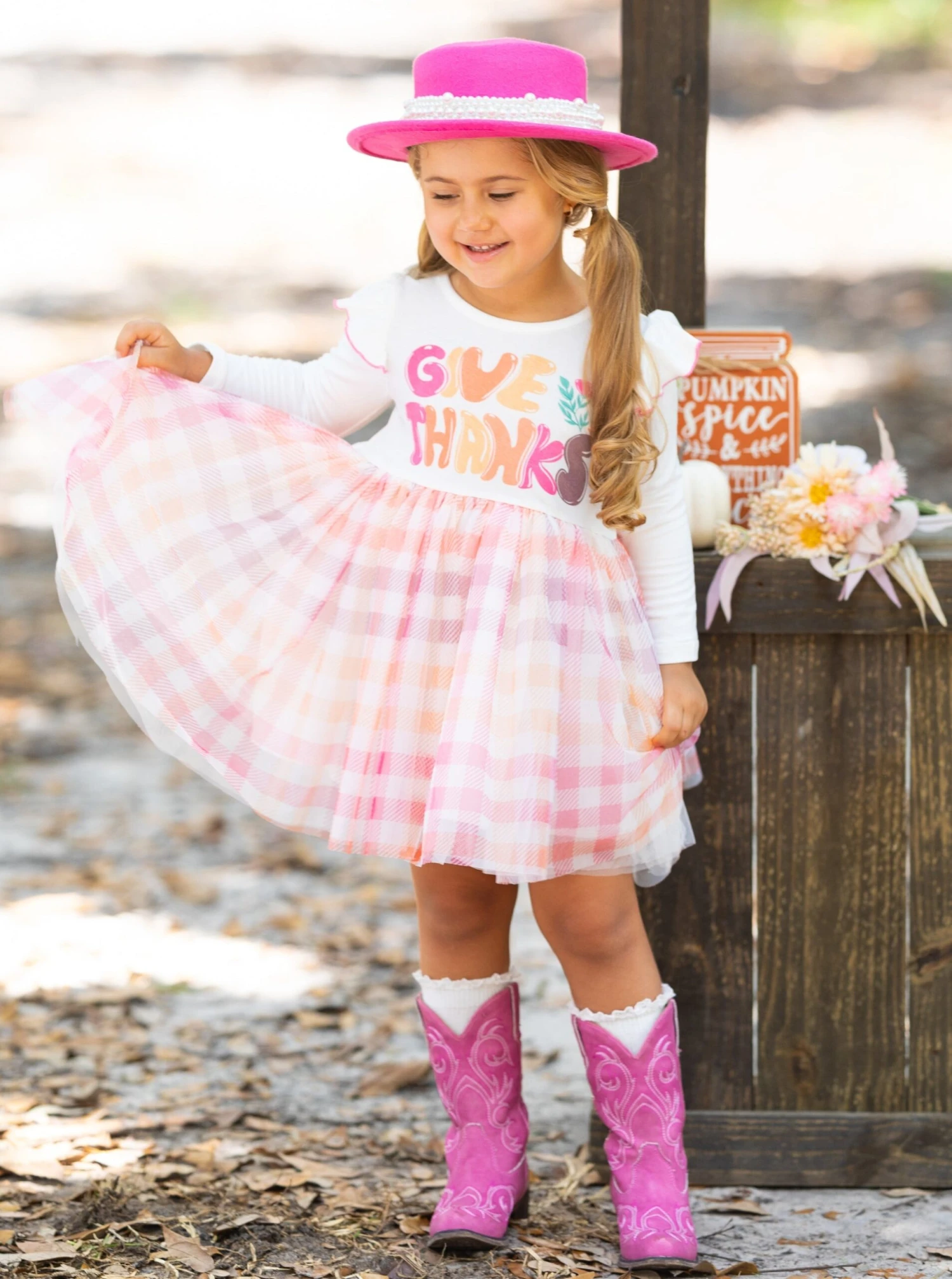 Give Thanks Ruffle Tutu Dress 3 Give Thanks Ruffle Tutu Dress - Image 3