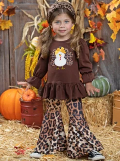 Feast Your Eyes Leopard Flair Legging Set 10 Feast Your Eyes Leopard Flair Legging Set -Kid's Apparel Sales GTSEB008 Brown 8 scaled