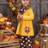 Gobble You Up Tunic, Scarf & Legging Set