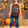 Mommy's Little Turkey Cuffed Jeans Set