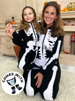 Family Bone-afide Best Skeleton Hoodie Onesie Pajama Set -Kid's Apparel Sales Halloween 4 34016a9a fb37 4b32 a9ce 569bedc7c5b7
