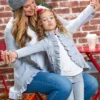 Mommy & Me Besties Blazer Ruffle Cardigan