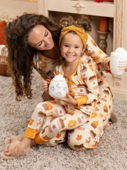 Mommy & Me But First, Pumpkin Sweets Pajama Set -Kid's Apparel Sales JUL12CPPAJ1PS 21