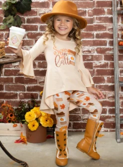 Spicy Like My Latte Legging Set -Kid's Apparel Sales JUL12CPSET11GLP 2 scaled