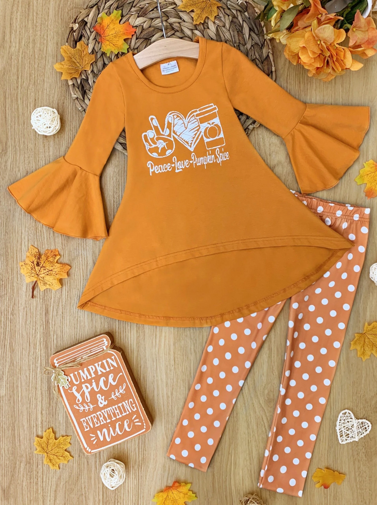 Peace, Love, Pumpkin Spice Legging Set 8 Peace, Love, Pumpkin Spice Legging Set - Image 8