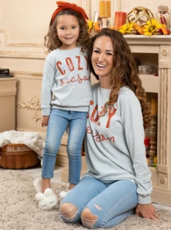 Mommy & Me Cozy Season Pullover Sweater 10 Mommy & Me Cozy Season Pullover Sweater -Kid's Apparel Sales JUL12CPTOP3GCS 1 scaled