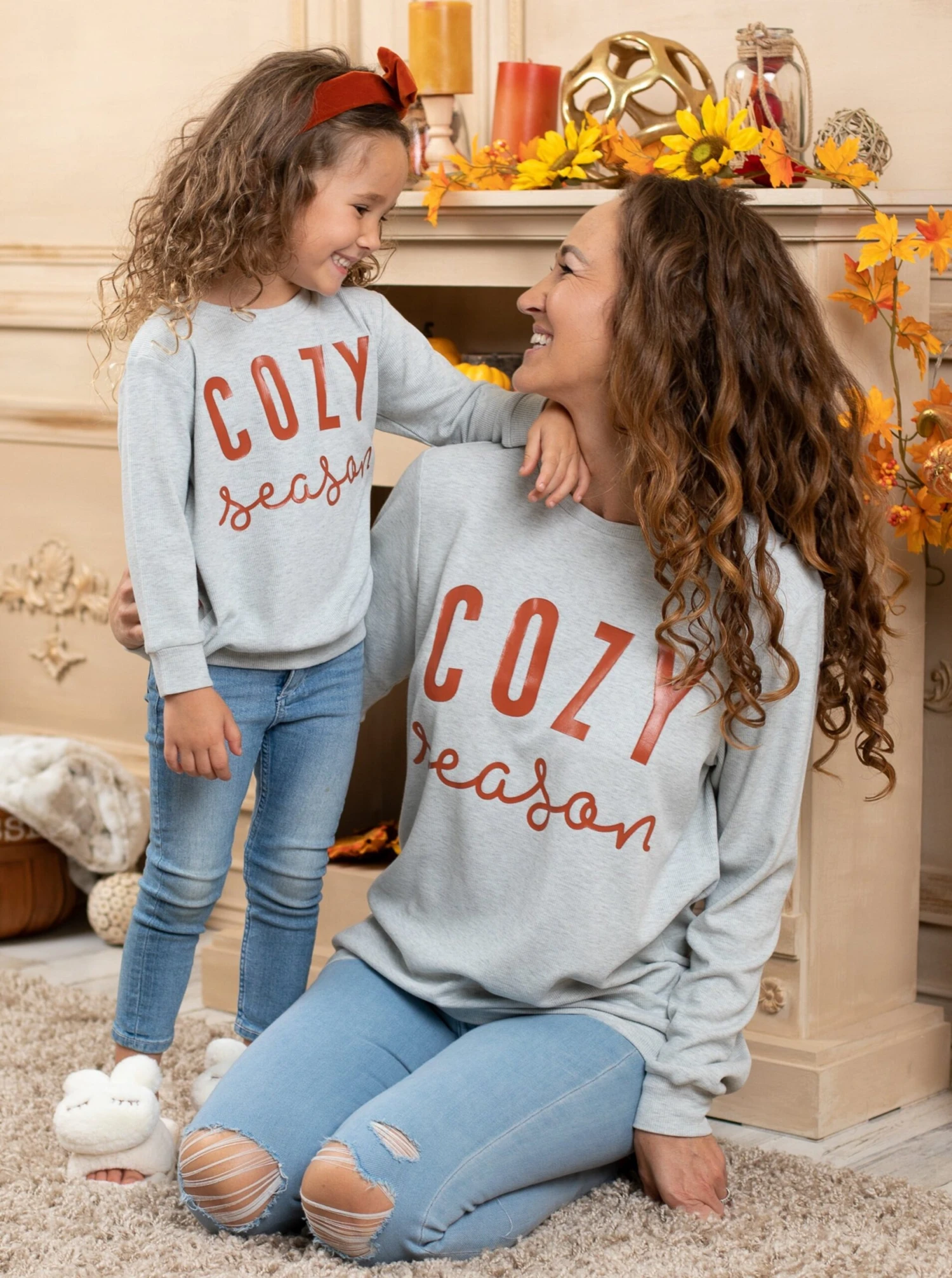 Mommy & Me Cozy Season Pullover Sweater 3 Mommy & Me Cozy Season Pullover Sweater - Image 3
