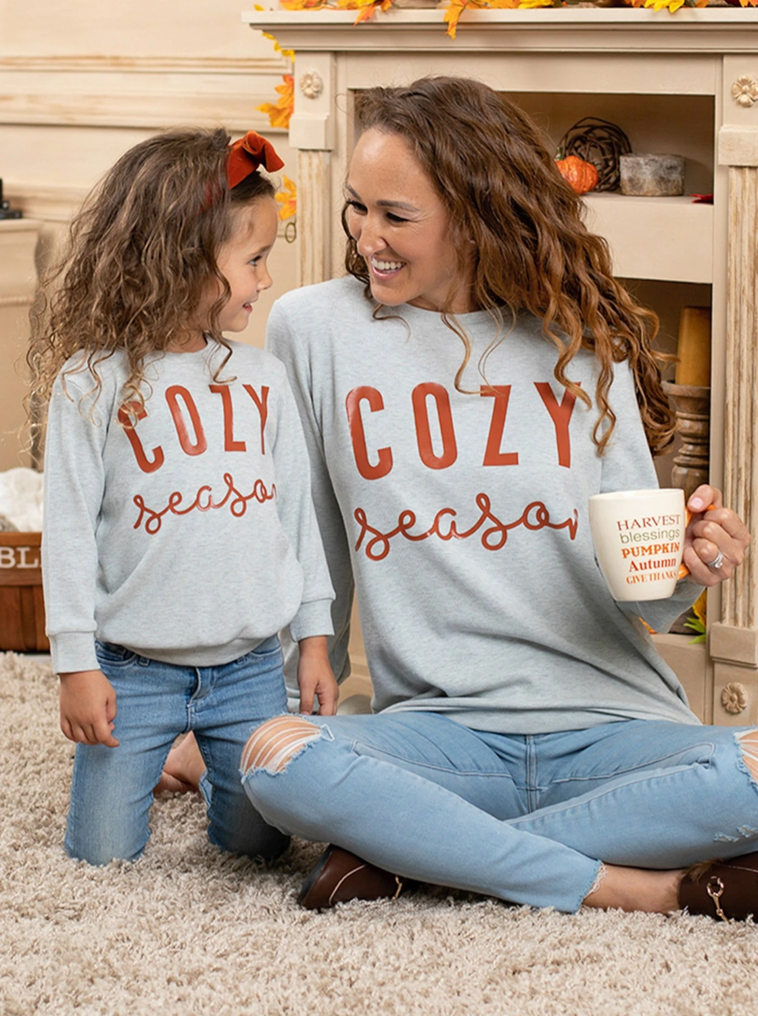 Mommy & Me Cozy Season Pullover Sweater 6 Mommy & Me Cozy Season Pullover Sweater - Image 6