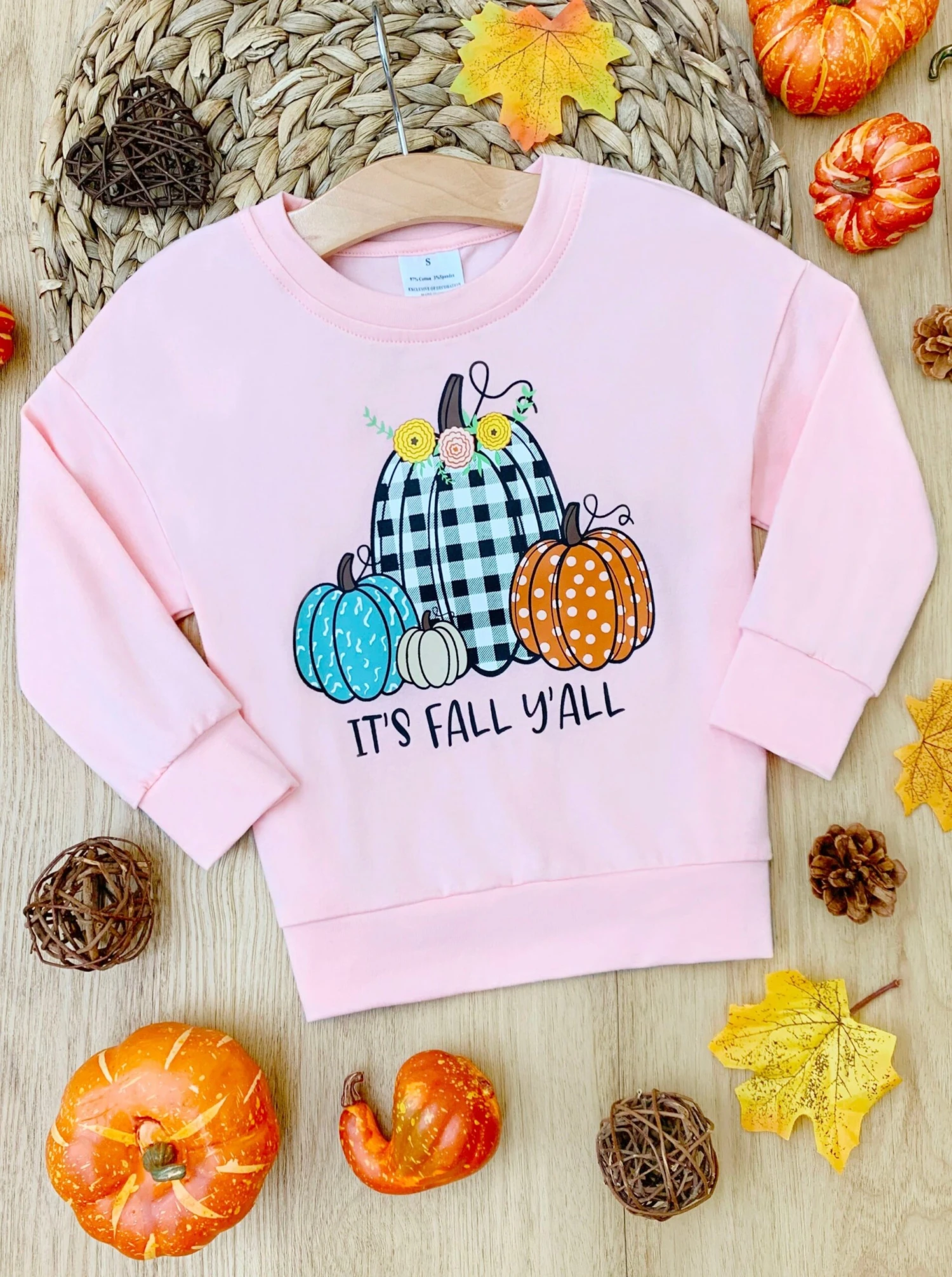 It's Fall Y'all Pumpkin Patch Pullover 2 It's Fall Y'all Pumpkin Patch Pullover - Image 2