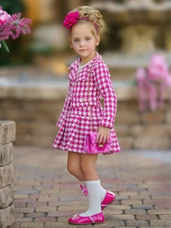 I Am Loved Blazer & Pleated Skirt Set -Kid's Apparel Sales Reizingforlistings 47