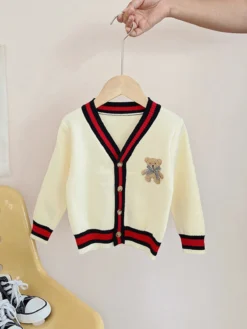 Playfully Preppy Stripe Trim Cardigan 9 Playfully Preppy Stripe Trim Cardigan -Kid's Apparel Sales Reizingforlistings 72 65b2b3c3 8148 4bcc 8f82 3ebfd562ca9d