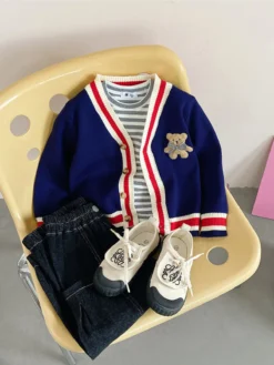Playfully Preppy Stripe Trim Cardigan 11 Playfully Preppy Stripe Trim Cardigan -Kid's Apparel Sales Reizingforlistings 74 1621a707 11d4 4329 bc53 d9a2f8e035b2
