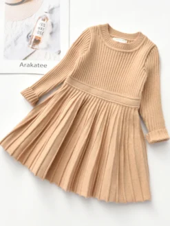 Proper & Prim Ribbed Sweater Dress -Kid's Apparel Sales aa9d9d4df45d2abe502494028a19a604