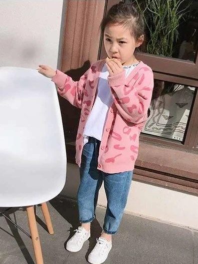 Lil' Leopard Lady Cardigan 5 Lil' Leopard Lady Cardigan - Image 5