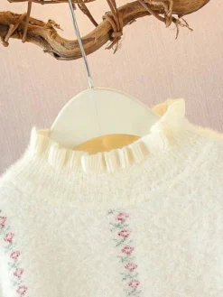 Fresh Flowers Fuzzy Sweater 9 Fresh Flowers Fuzzy Sweater -Kid's Apparel Sales ed2be6b21525d2d86b981411fa93d563