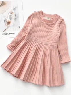 Proper & Prim Ribbed Sweater Dress -Kid's Apparel Sales f7ac69b5851d32b6813b52015c20c0ed