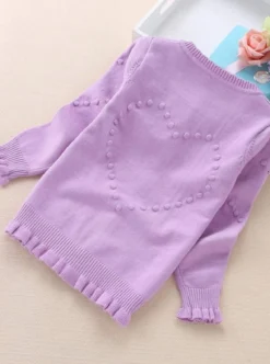 Ready For Fall Button Up Cardigan 11 Ready For Fall Button Up Cardigan -Kid's Apparel Sales girls knit ruffle trim bow button up cardigan 20 39 99 40 59 10y12y 2t3t 4t5y sweater mia belle overseas fulfillment baby 189