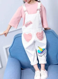 Spread Magic Unicorn Overalls Set