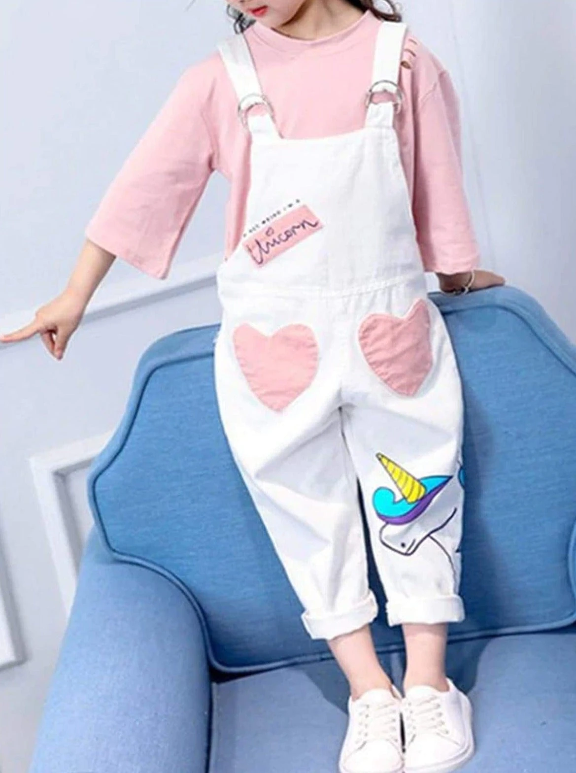 Spread Magic Unicorn Overalls Set 1 Spread Magic Unicorn Overalls Set