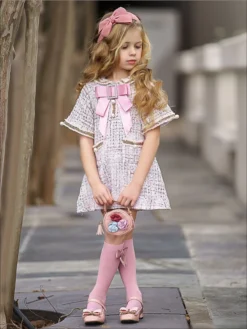 Kid's Apparel Sales -Kid's Apparel Sales girls pearl embellished bow buttoned tweed dress 20 39 99 2t3t 4t5y 6y6x 7y8y spring dressy mia belle baby 337