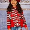 Plaid Passion Hoodie Cardigan