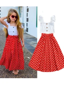 Pretty Maxi Skirt Set