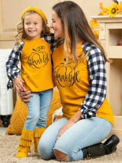 Mommy & Me Thankful Raglan Top 11 Mommy & Me Thankful Raglan Top -Kid's Apparel Sales image 55995ec0 e454 4489 91a7 515d44129463 scaled