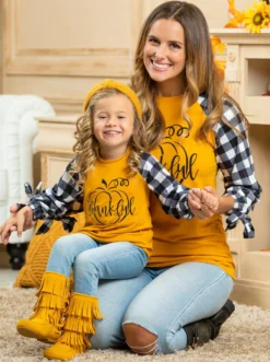Mommy & Me Thankful Raglan Top