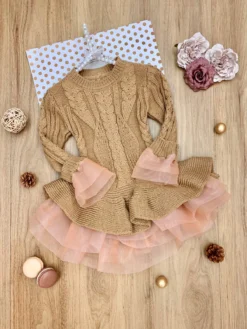 Cute As Pie Autumn Cable Knit Tutu Sweater 7 Cute As Pie Autumn Cable Knit Tutu Sweater -Kid's Apparel Sales img 2139 118523c7 bae3 48eb b774 9227b97fa808