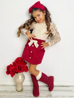Laced To Impress Lace Top And Red Skirt Set -Kid's Apparel Sales imgpsh fullsize anim bea69794 1b19 4a2c a98f 443648ec8f71 scaled