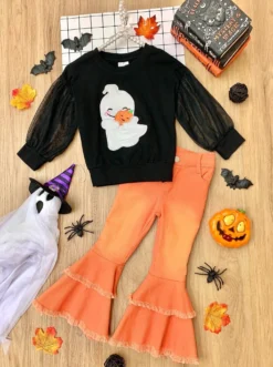 Haunting For Hugs Tulle Sleeve Top & Bell Bottom Jeans Set -Kid's Apparel Sales imgpsh fullsize anim cd68fcb6 29ae 43ff 8d54 86f14826af86